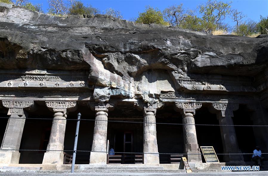 INDIA-AURANGABAD-AJANTA CAVES