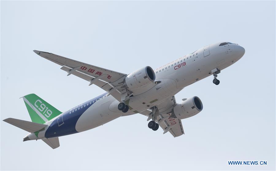 CHINA-SHANGHAI-THIRD C919-MAIDEN TEST FLIGHT (CN)