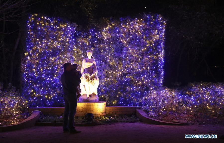 U.S.-HOUSTON-HOLIDAY SEASON-LIGHTS