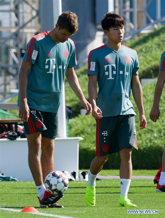 (SP)QATAR-DOHA-BAYERN MUNICH-TRAINING