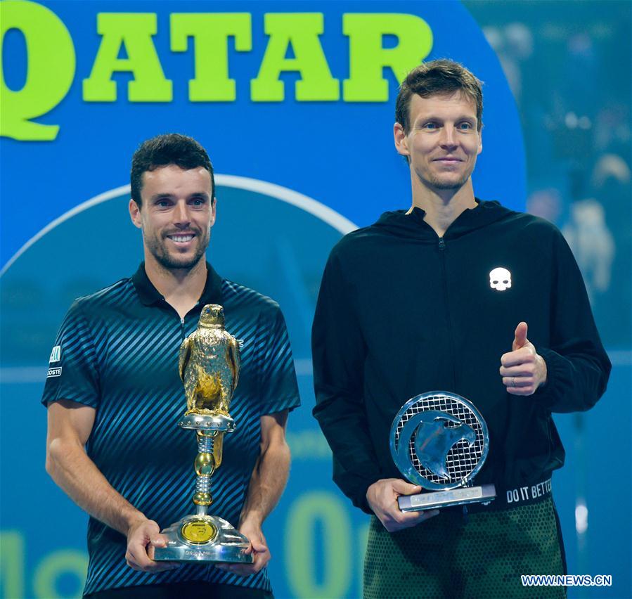 (SP)QATAR-DOHA-TENNIS-QATAR OPEN