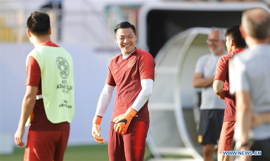 (SP)UAE-AL AIN-SOCCER-AFC ASIAN CUP 2019-CHN-TRAINING SESSION