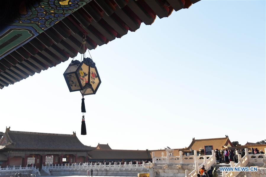 (InPalaceMuseum)CHINA-BEIJING-THE FORBIDDEN CITY-SPRING FESTIVAL CELEBRATION (CN)