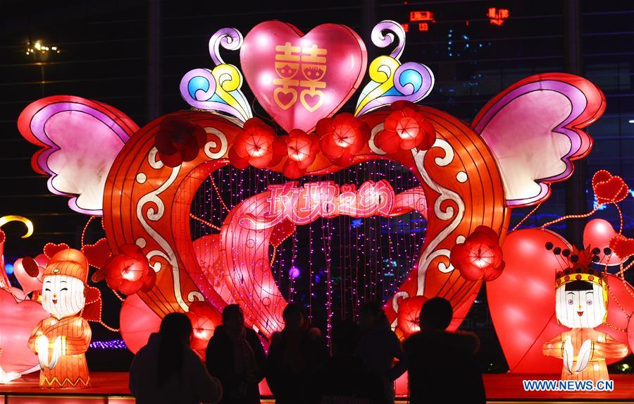 #CHINA-GANSU-COLORED LANTERN-SPRING FESTIVAL (CN)