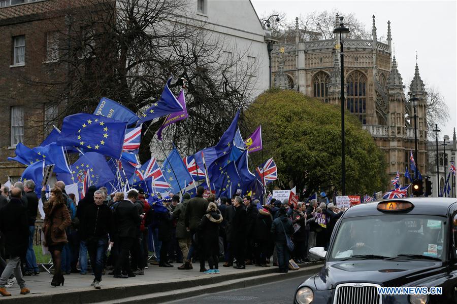 BRITAIN-LONDON-BREXIT-PROTEST