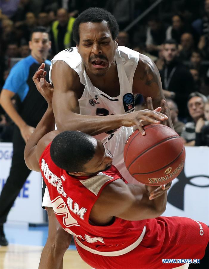 (SP)SERBIA-BELGRADE-BASKETBALL-EUROCUP-PARTIZAN VS MONACO