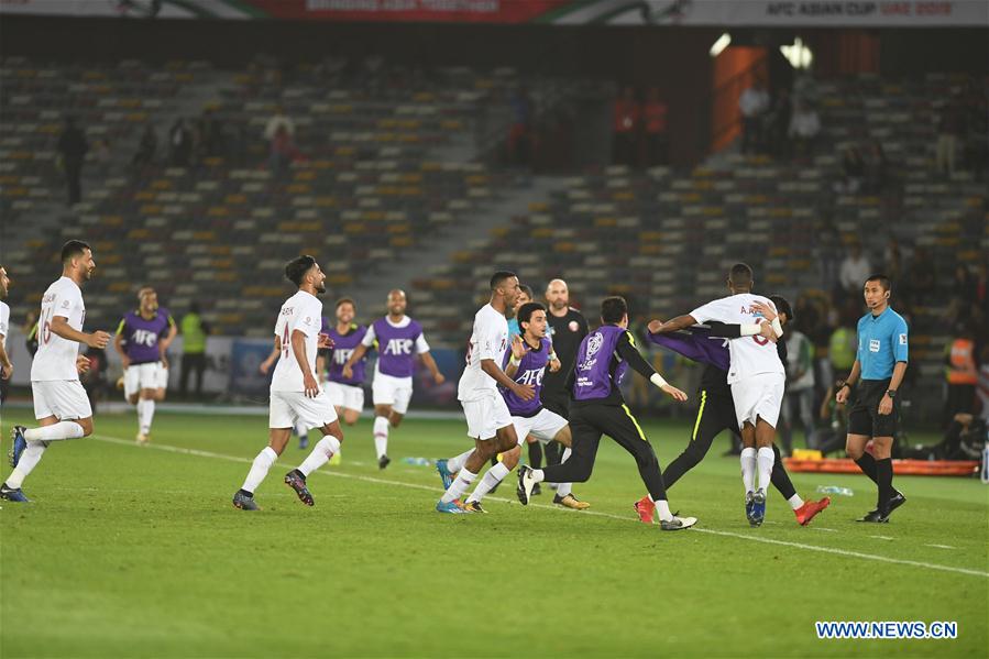 (SP)UAE-ABU DHABI-SOCCER-AFC ASIAN CUP 2019-QUARTERFINAL-KOR VS QAT