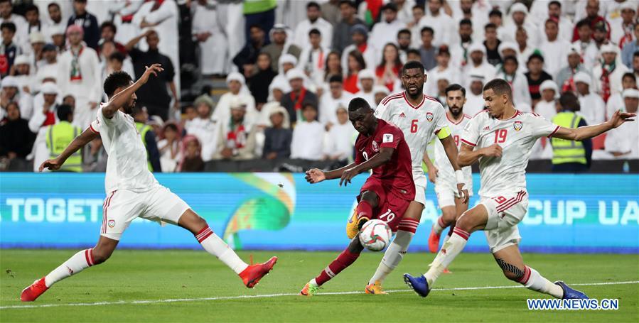 (SP)UAE-ABU DHABI-SOCCER-AFC ASIAN CUP 2019-SEMIFINAL-UAE VS QAT