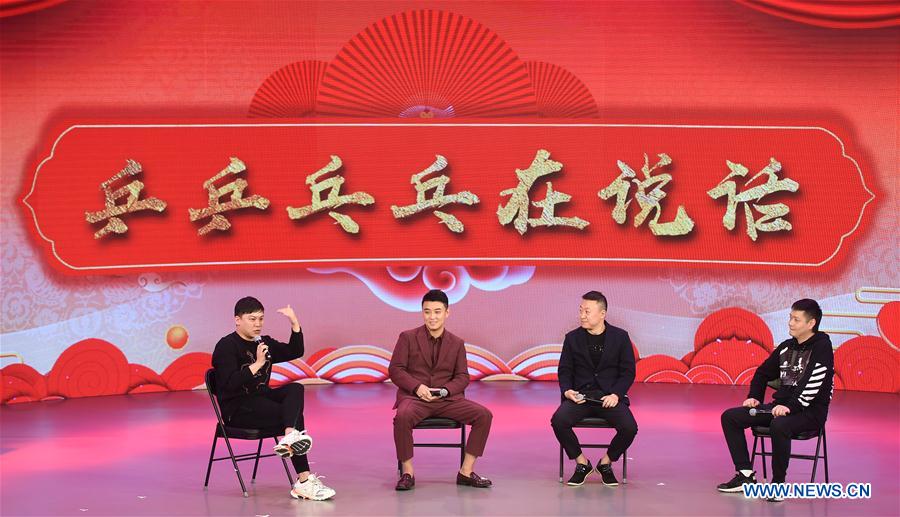 (SP)CHINA-BEIJING-TABLE TENNIS-SPRING FESTIVAL