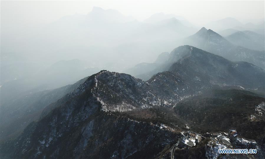 CHINA-AERIAL VIEW-SNOW (CN)