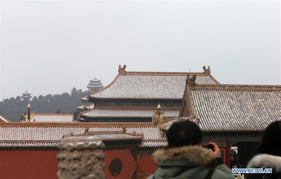 (InPalaceMuseum)CHINA-BEIJING-PALACE MUSEUM-SNOW (CN)