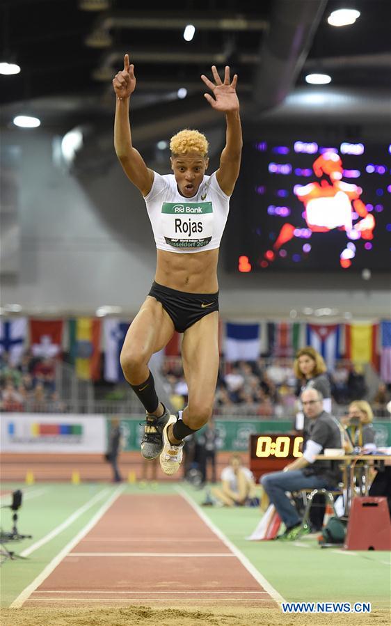 (SP)GERMANY-DUSSELDORF-IAAF WORLD INDOOR TOUR