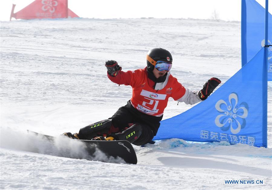 (SP)CHINA-HEBEI-ZHANGJIAKOU-FIS SNOWBOARD-PARALLEL SLALOM(CN)