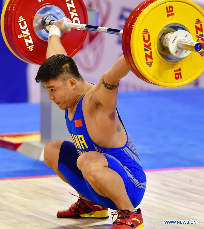 (SP)CHINA-FUZHOU-WEIGHTLIFTING-IWF WORLD CUP