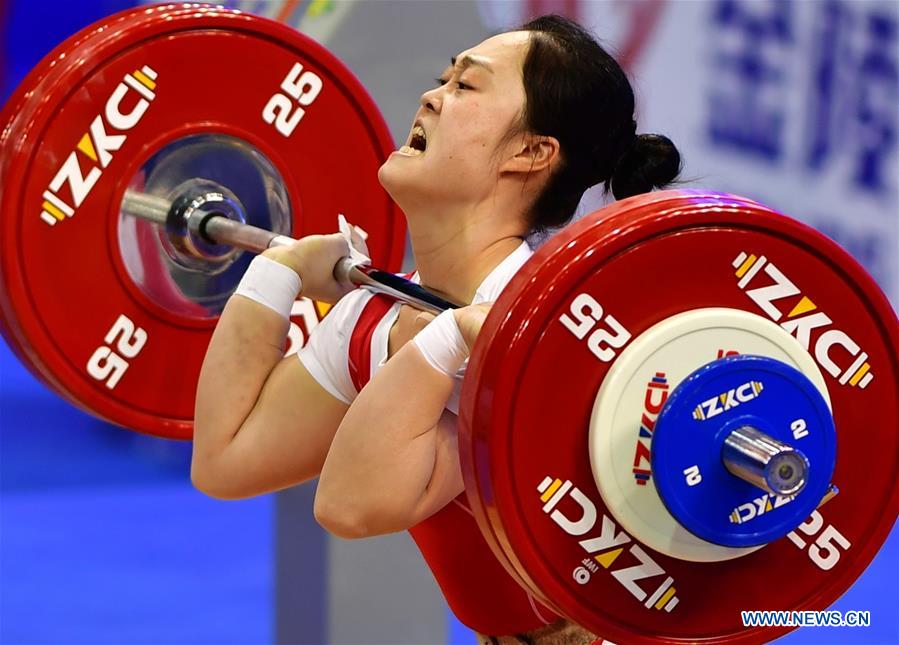 (SP)CHINA-FUZHOU-WEIGHTLIFTING-IWF WORLD CUP