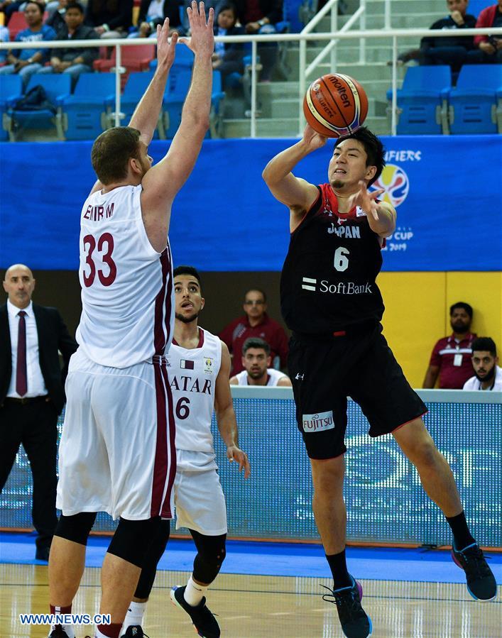 (SP)QATAR-DOHA-BASKETBALL-WORLD CUP ASIAN QUALIFIERS-QAT VS JPN