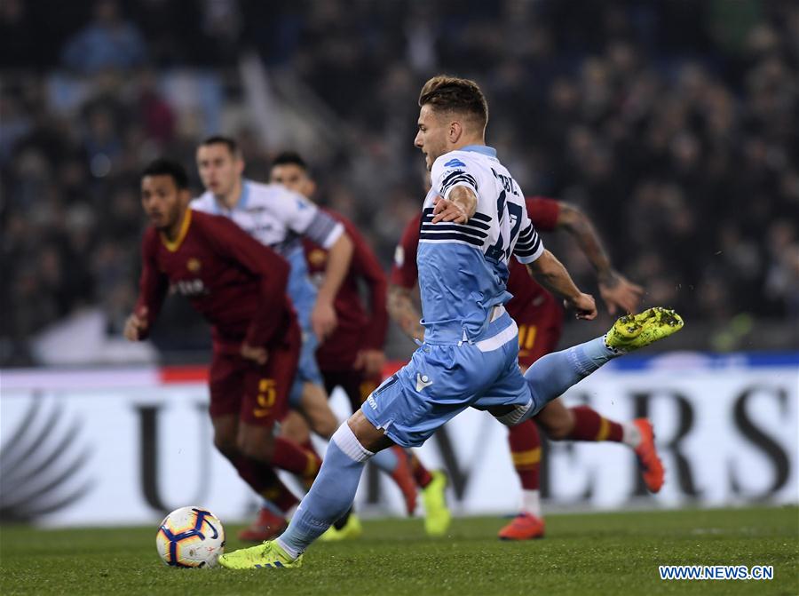 (SP)ITALY-ROME-SOCCER-SERIE A-LAZIO VS ROMA