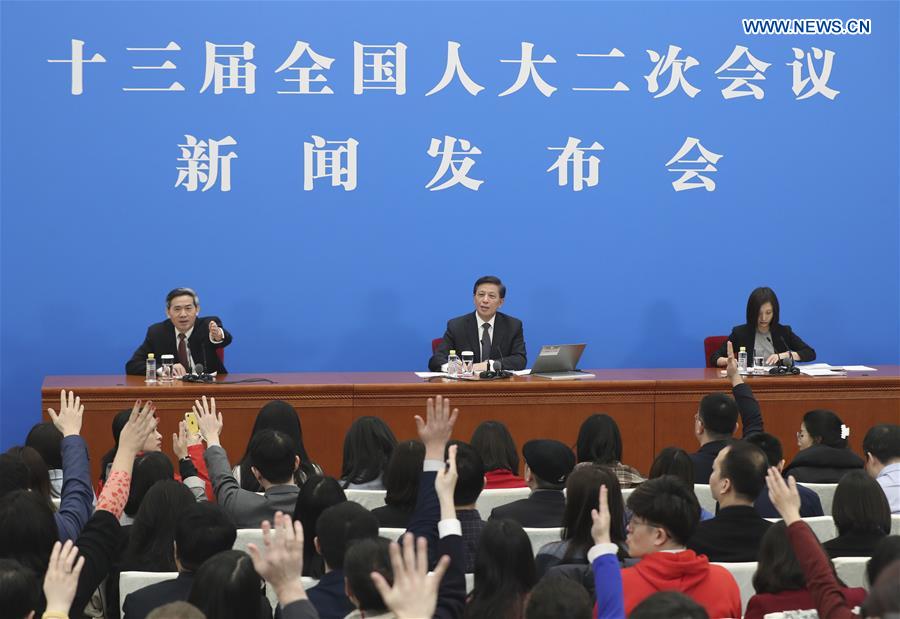 (TWO SESSIONS)CHINA-BEIJING-NPC-PRESS CONFERENCE (CN)