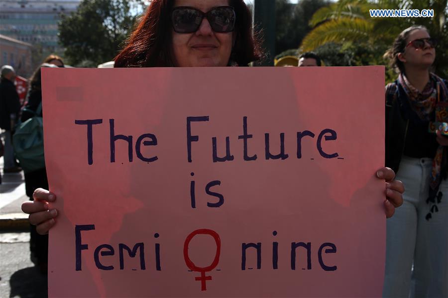 GREECE-ATHENS-RALLY-INTERNATIONAL WOMEN'S DAY