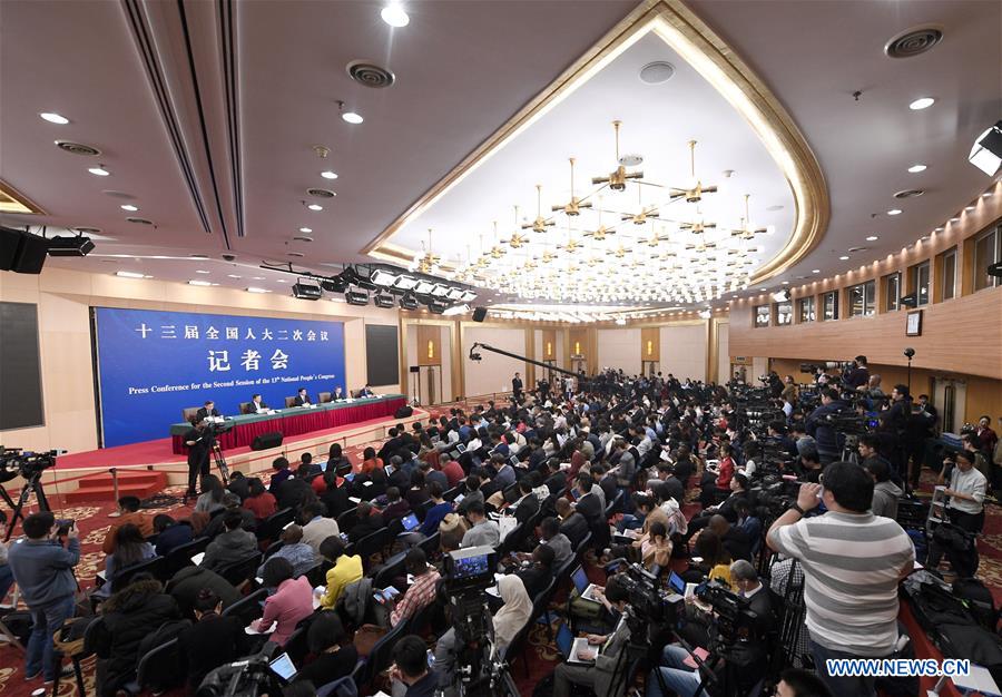 (TWO SESSIONS)CHINA-BEIJING-NPC-PRESS CONFERENCE (CN)