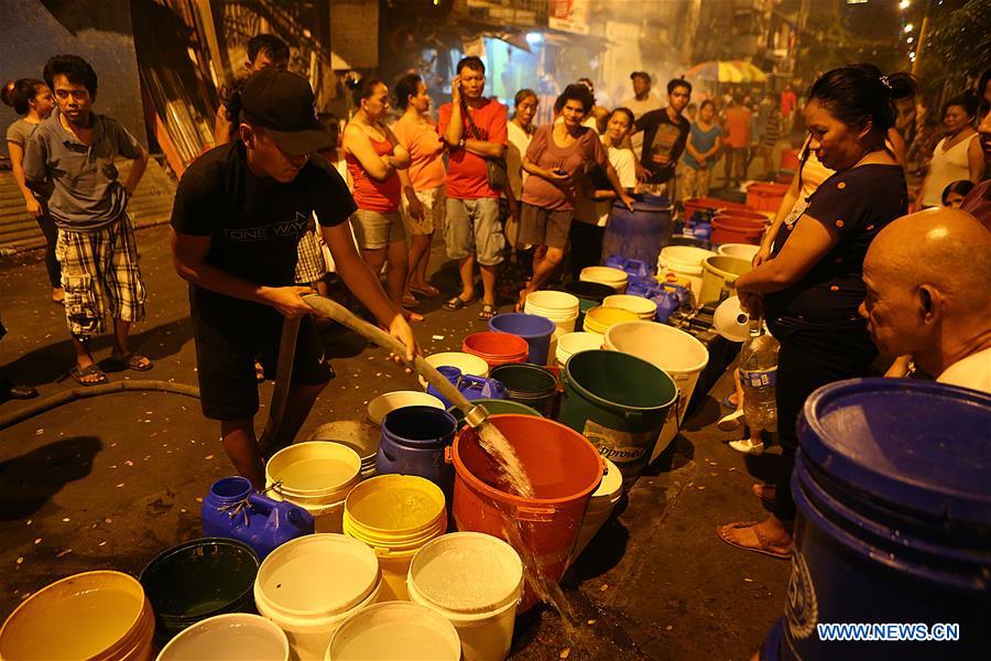 PHILIPPINES-MANDALUYONG CITY-WATER SHORTAGE