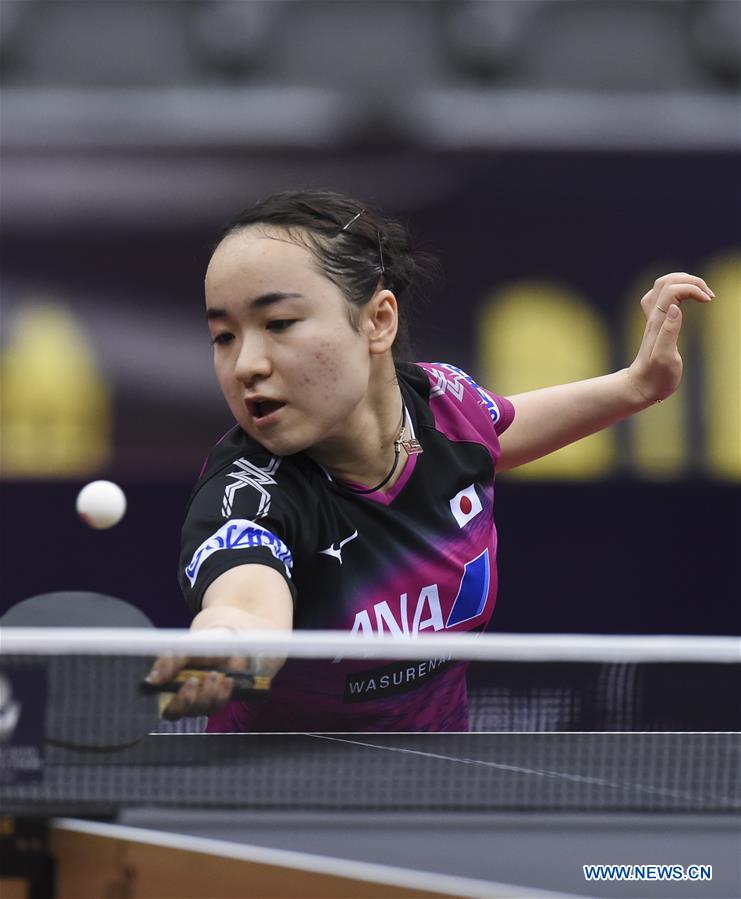 (SP)QATAR-DOHA-TABLE TENNIS-QATAR OPEN-WOMEN'S SINGLES