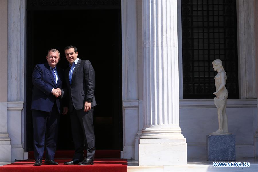 GREECE-ATHENS-TSIPRAS-DENMARK-PM