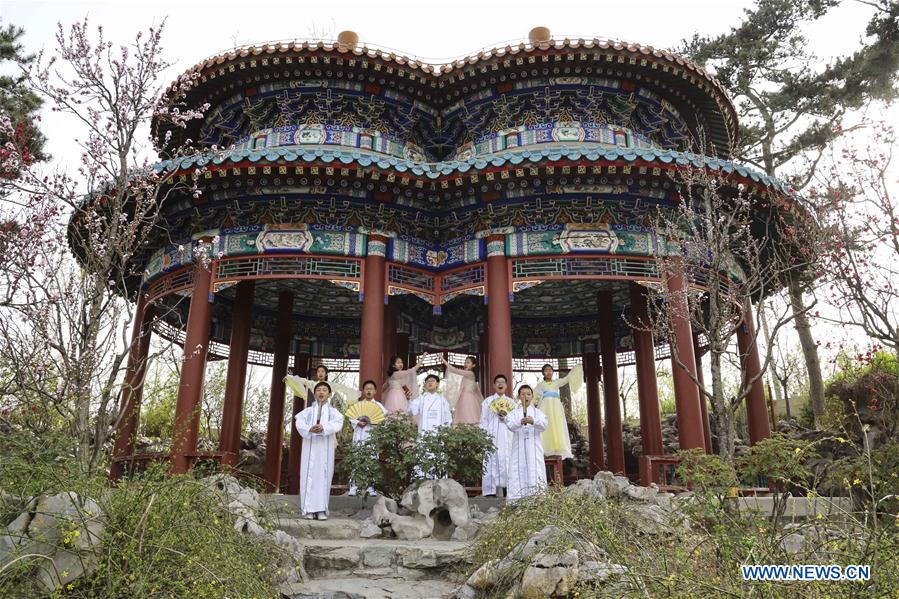 CHINA-BEIJING-QINGMING FESTIVAL-POETRY RECITING (CN)