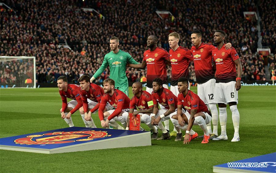 (SP)BRITAIN-MANCHESTER-FOOTBALL-CHAMPIONS LEAGUE-QUARTERFINAL-MAN UNITED VS BARCELONA