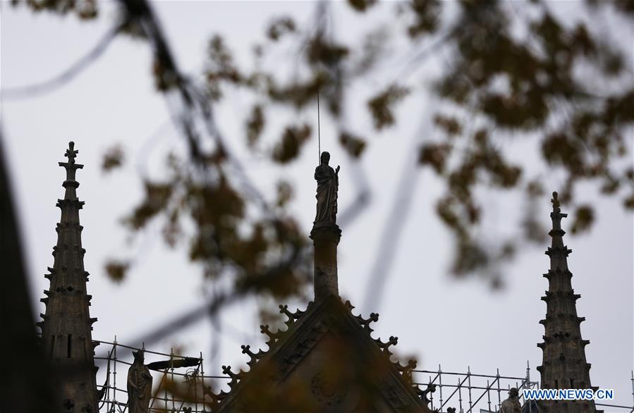 FRANCE-PARIS-NOTRE DAME CATHEDRAL-AFTERMATH