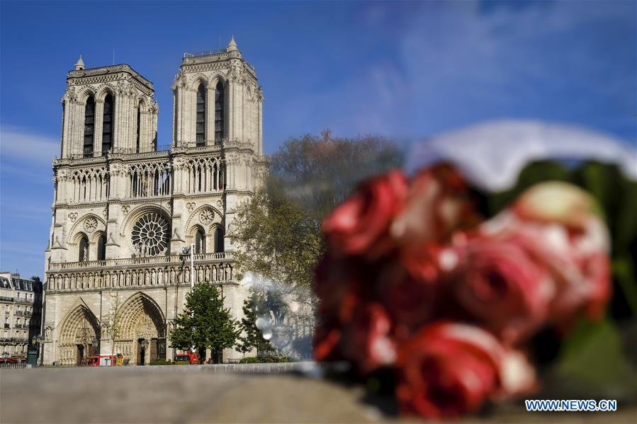 FRANCE-PARIS-NOTRE DAME CATHEDRAL-TRIBUTE