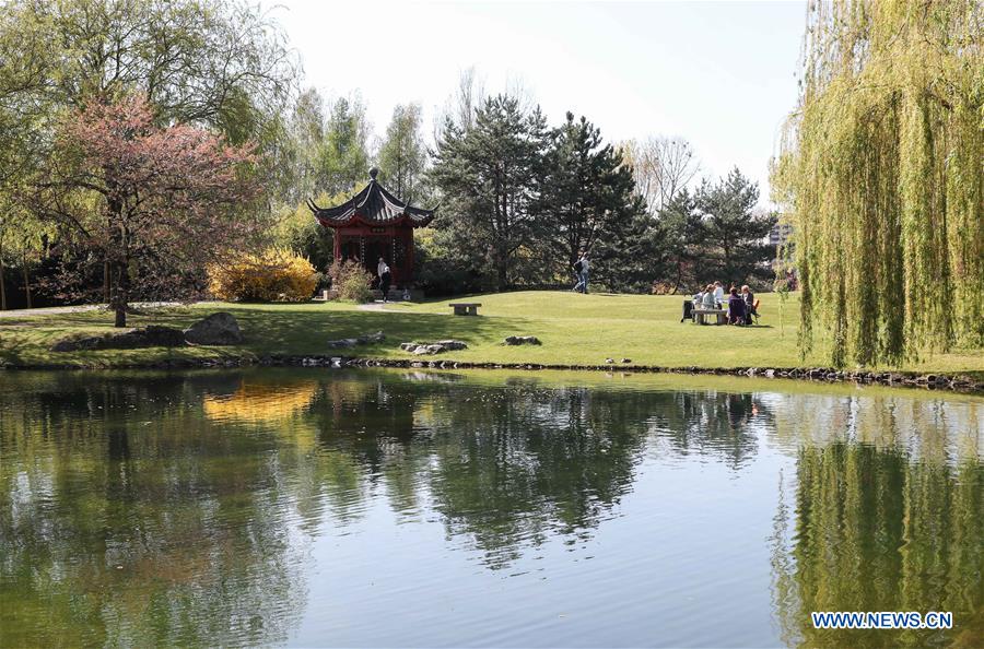 GERMANY-BERLIN-GARDENS OF THE WORLD-CHINESE GARDEN