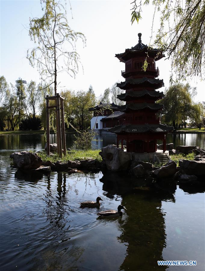 GERMANY-BERLIN-GARDENS OF THE WORLD-CHINESE GARDEN