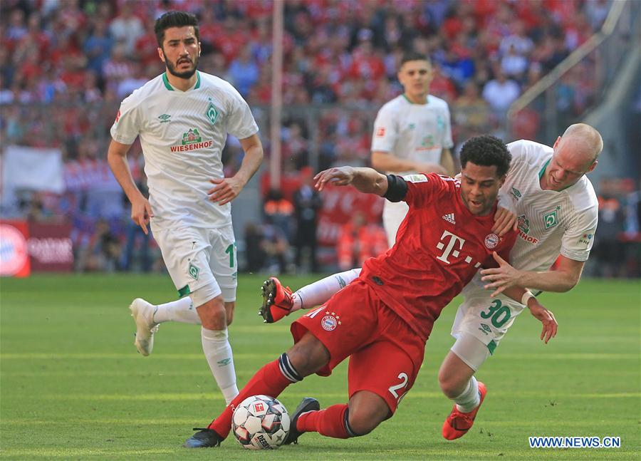 (SP)GERMANY-MUNICH-SOCCER-BUNDESLIGA-BAYERN MUNICH VS BREMEN