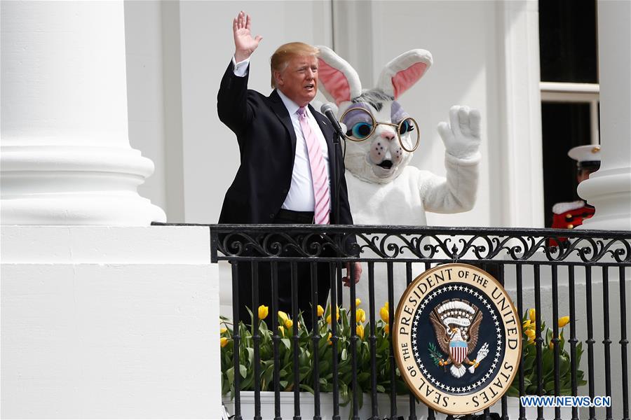 U.S.-WASHINGTON D.C.-WHITE HOUSE-EASTER EGG ROLL