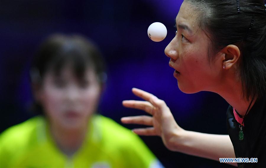 (SP)HUNGARY-BUDAPEST-TABLE TENNIS-WORLD CHAMPIONSHIPS-DAY 5