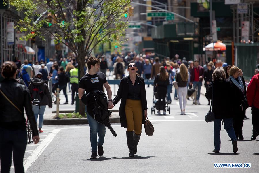 U.S.-NEW YORK-CAR FREE EARTH DAY 2019