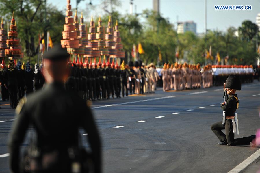 THAILAND-BANGKOK-CORONATION CEREMONY-REHEARSAL