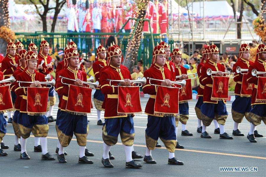 THAI-BANGKOK-MONARCH-PROCESSION