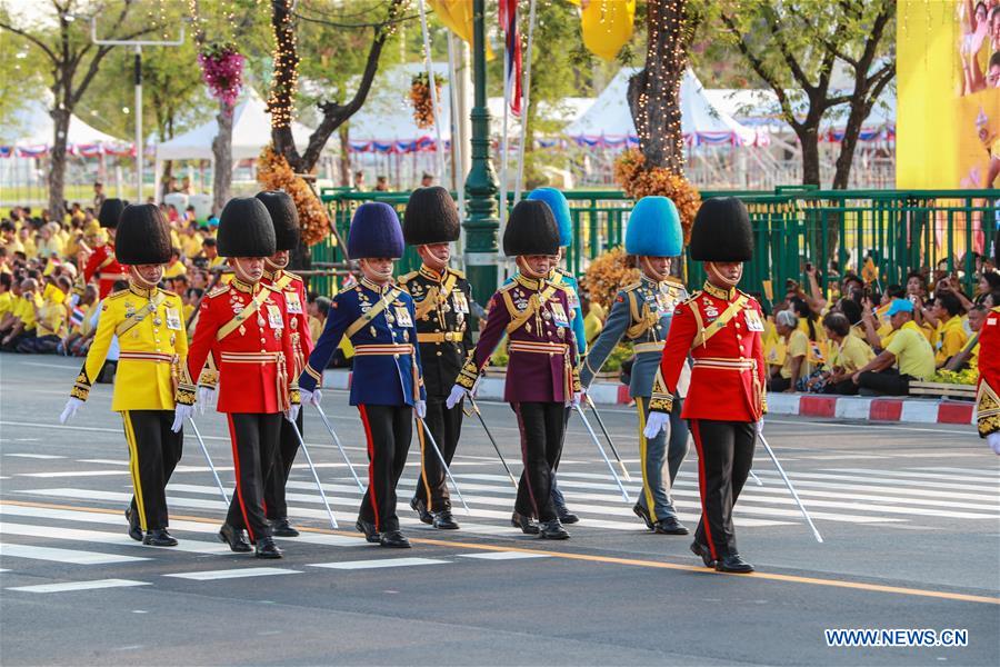 THAI-BANGKOK-MONARCH-PROCESSION