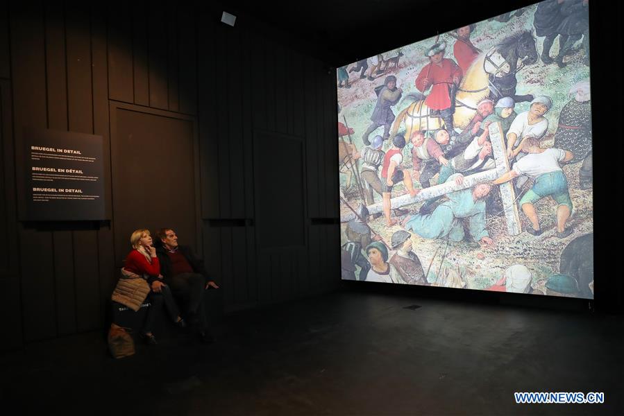 BELGIUM-BRUSSELS-BRUEGEL-IMMERSIVE EXHIBITION