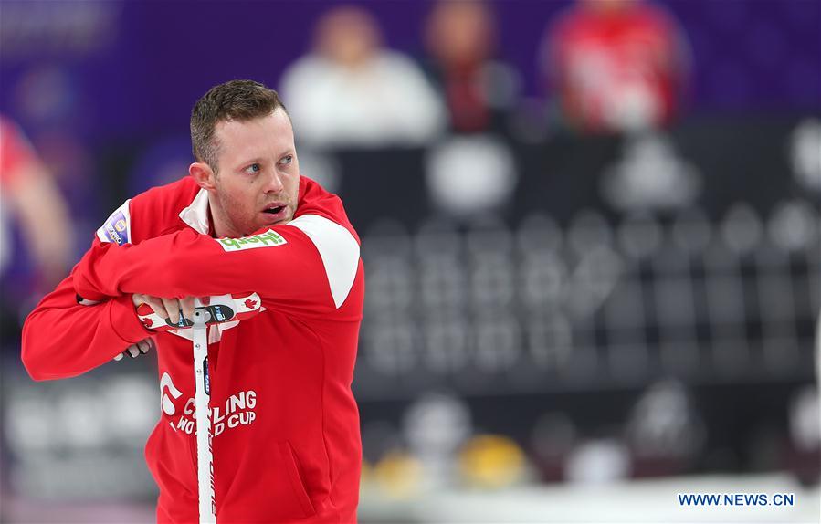 (SP)CHINA-BEIJING-CURLING-WCF WORLD CUP-GRAND FINAL