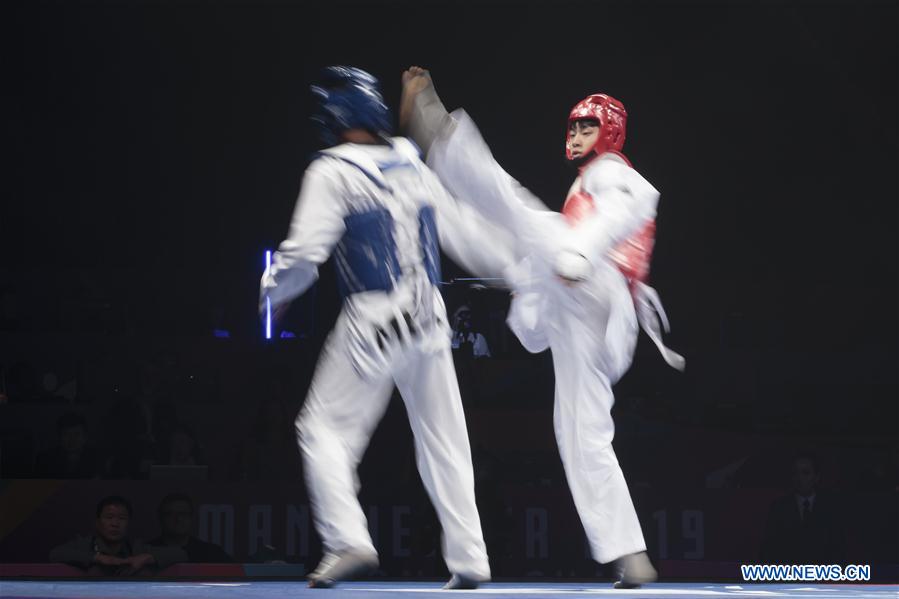 (SP) BRITAIN-MANCHESTER-TAEKWONDO-WORLD CHAMPIONSHIP-DAY 2