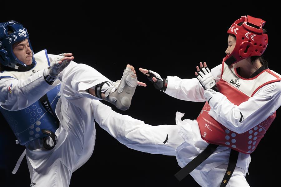 (SP)BRITAIN-MANCHESTER-TAEKWONDO-WORLD CHAMPIONSHIP-DAY 5