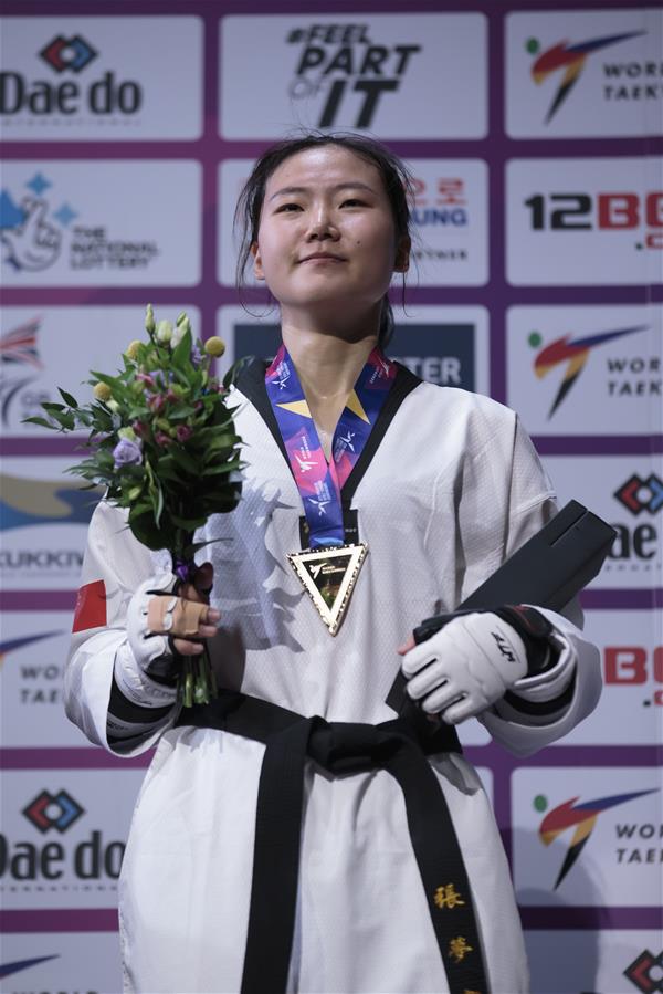 (SP)BRITAIN-MANCHESTER-TAEKWONDO-WORLD CHAMPIONSHIP-DAY 5