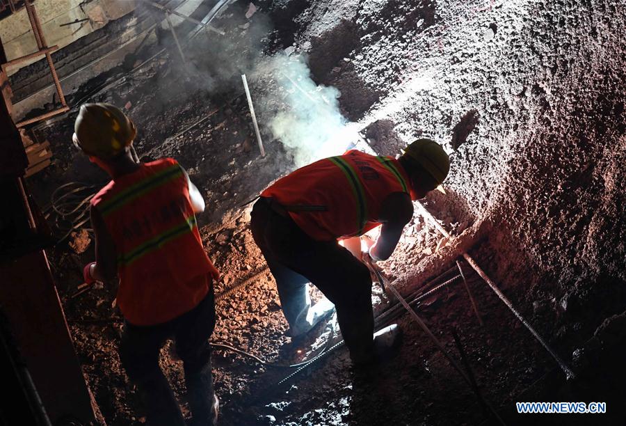 CHINA-YUNNAN-RAILWAY TUNNEL-CONSTRUCTION (CN)