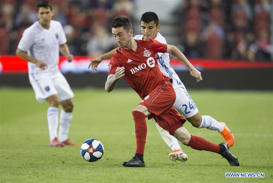 (SP)CANADA-TORONTO-SOCCER-MLS-TORONTO FC VS SAN JOSE EARTHQUAKES