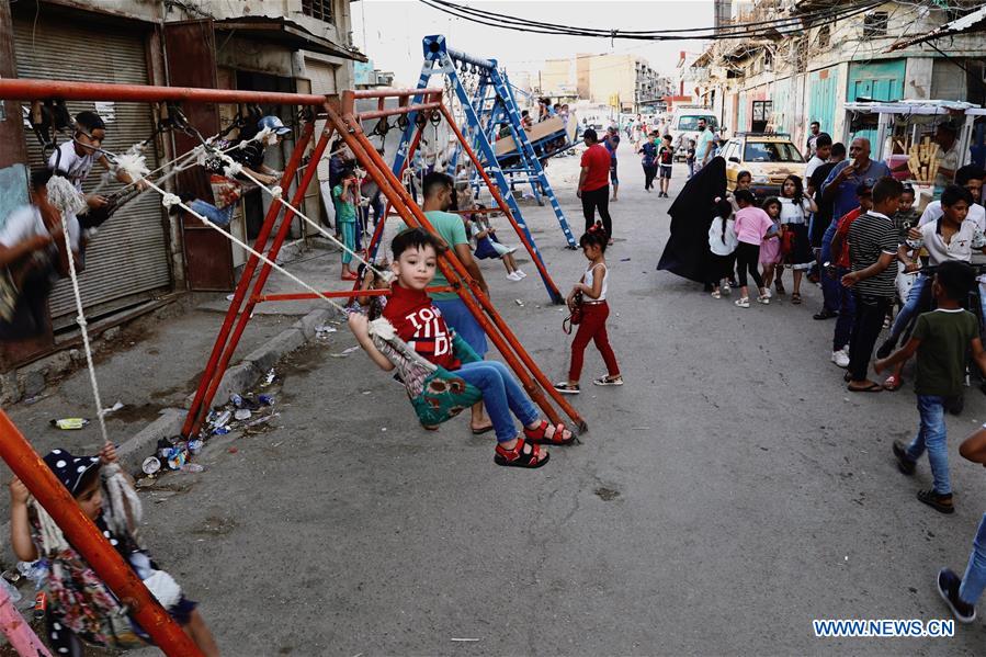 IRAQ-BAGHDAD-EID AL-FITR-CELEBRATIONS