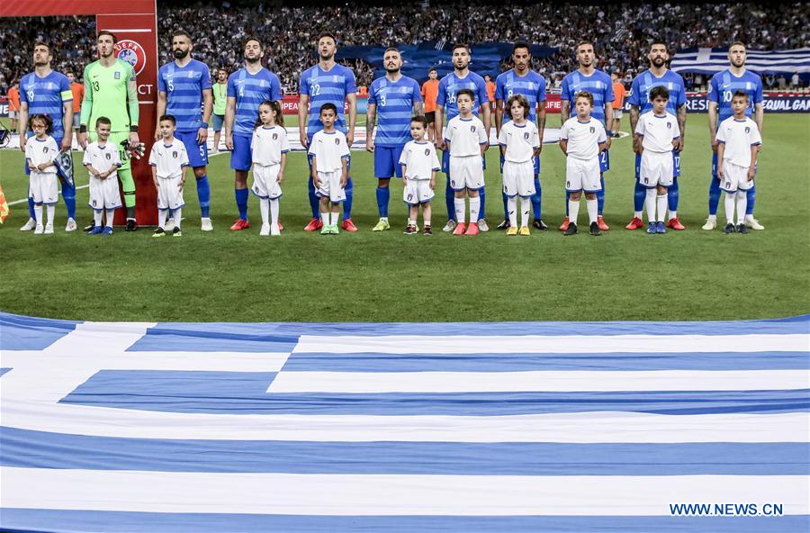 (SP)GREECE-ATHENS-UEFA EURO 2020 QUALIFIER-GROUP J-GREECE VS ITALY