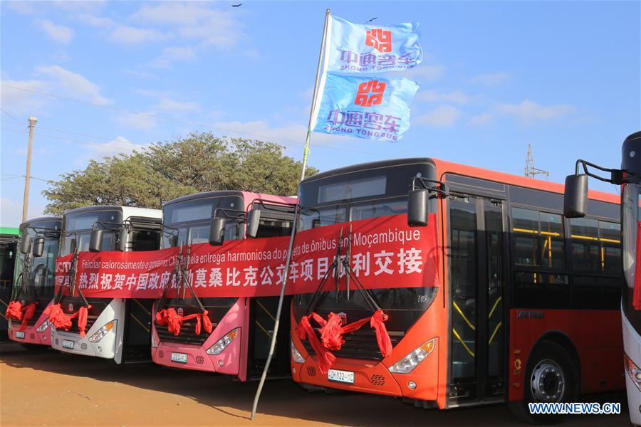 MOZAMBIQUE-MAPUTO-CHINA-BUS DONATION